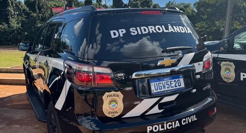 Polícia Civil cumpre mandado de prisão de homem de 41 anos condenado por roubo em Sidrolândia