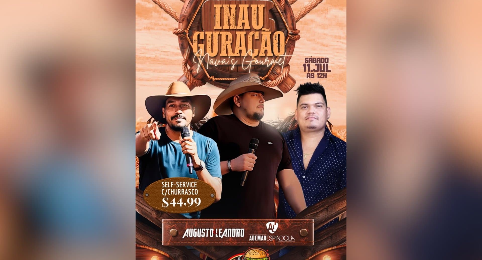 Navas Gourmet & Restaurante inaugura neste sábado com música ao vivo e self-service com churrasco por R$ 44,99 em Sidrolândia
