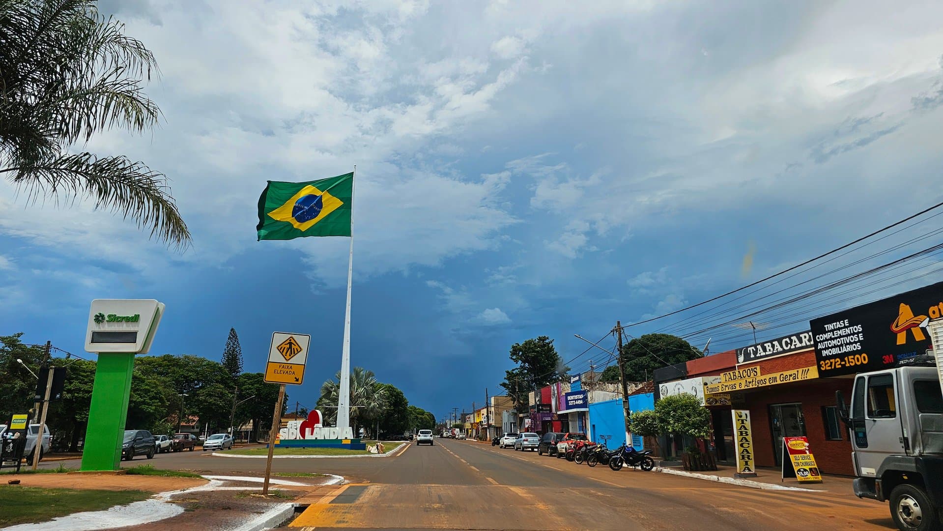 Inmet alerta para ventos de até 100 km/h em Sidrolândia, Maracaju e mais 53 cidades de Mato Grosso do Sul