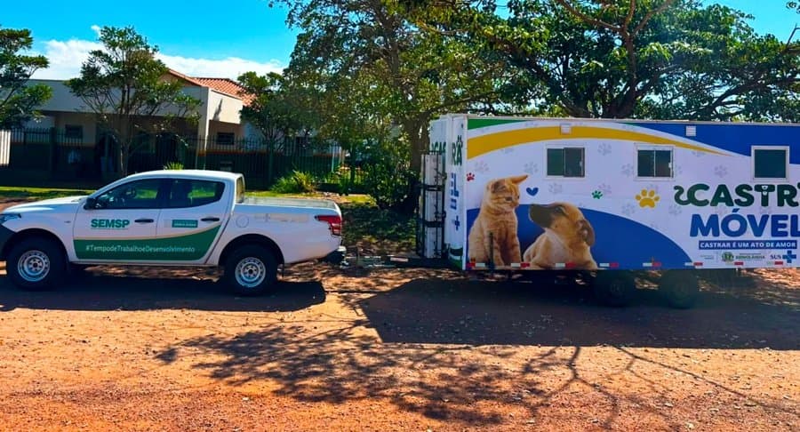 Castramóvel realiza atendimentos veterinários na Agrovila Capão Seco com 100 vagas disponíveis para castração