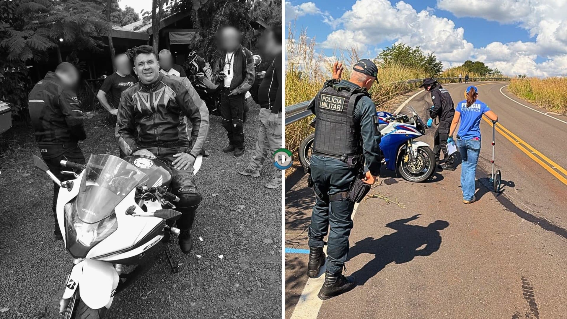 Motociclista de 47 anos morre após perder controle da moto na Serra da Urca, em Sidrolândia