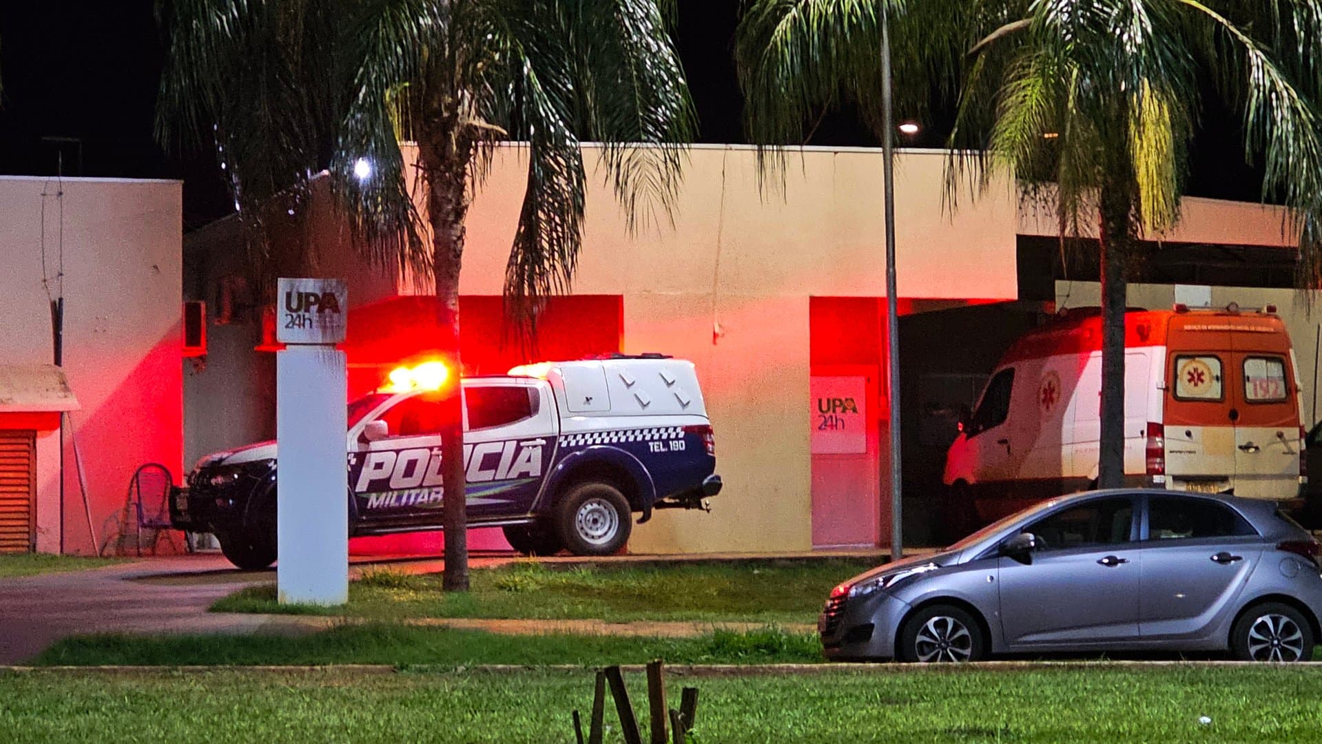 Homem dá entrada na UPA com faca cravada nas costas após confusão em bar em Sidrolândia