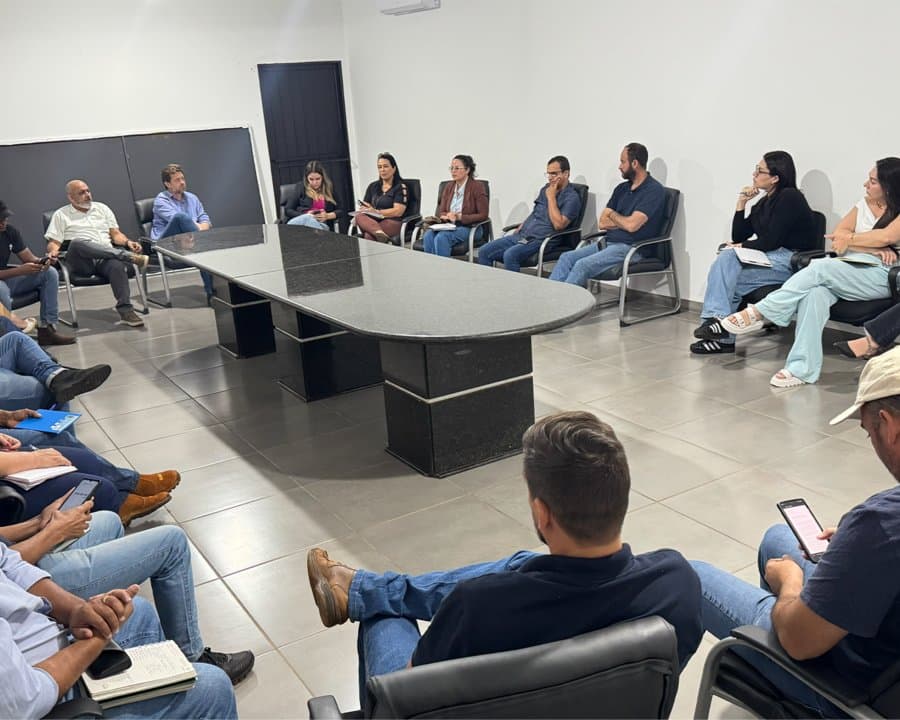 Reunião de alinhamento reúne instituições parceiras para organizar Mutirão da Agraer no Capão Seco, em Sidrolândia