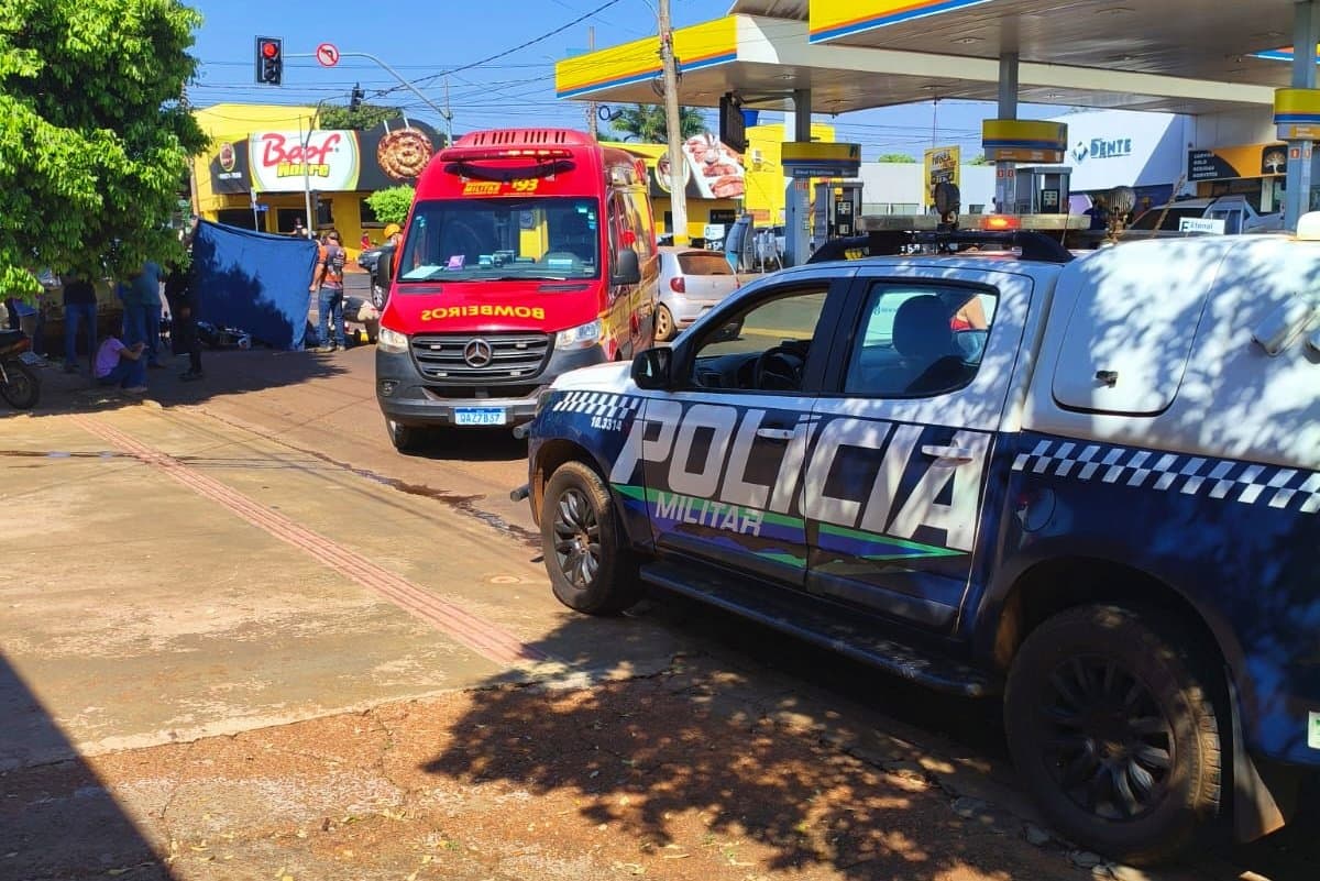 Em menos de 24h, dois acidentes envolvendo motocicletas deixam feridos e mobilizam Polícia Militar e Corpo de Bombeiros