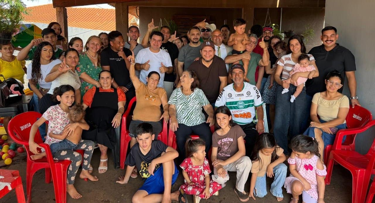 Família Lopes Barbosa reúne gerações em café da manhã especial em Sidrolândia