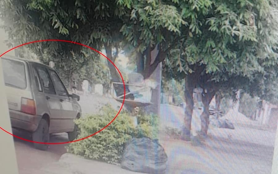 Ladrão furta carro estacionado em frente a residência no centro de Sidrolândia