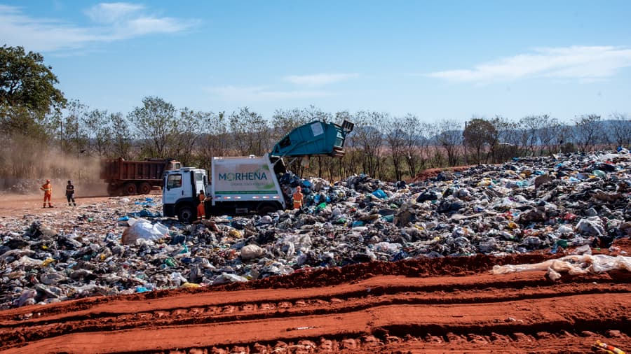 Tribunal de Contas de MS fiscaliza aterro sanitário em Sidrolândia