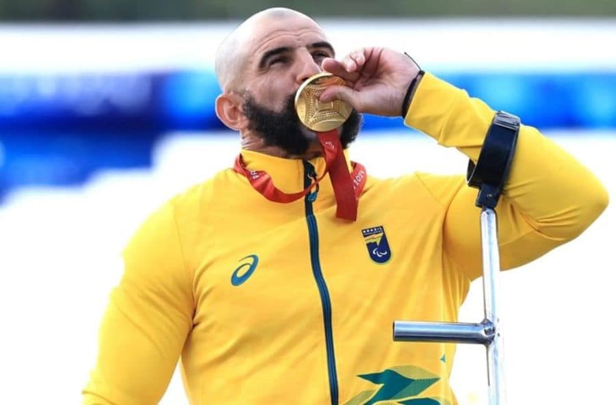 Sul-mato-grossense, Fernando Rufino é ouro na paracanoagem na Paralimpíada de Paris 2024