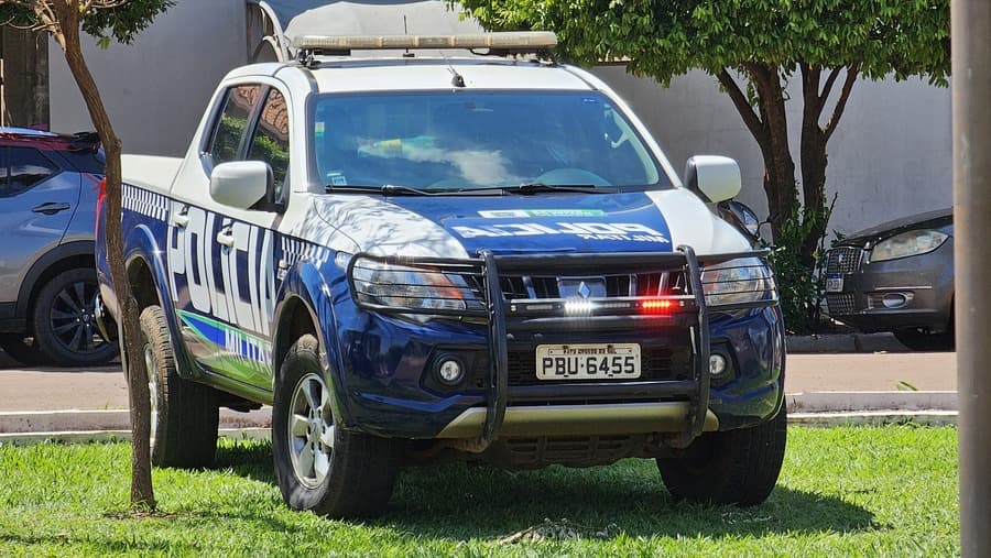 Polícia Militar cumpre mandado de prisão durante Operação Caminhos Seguros em Sidrolândia