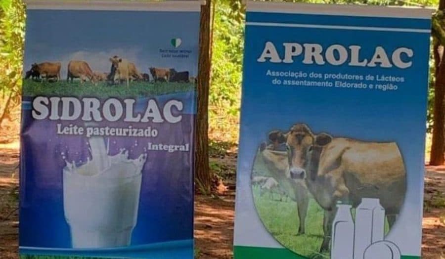 Marca de leite dos produtores do Eldorado vai alimentar crianças das escolas de Sidrolândia