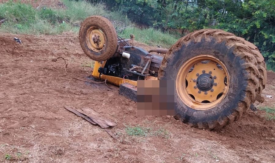 Trabalhador de 32 anos morre em acidente com trator em fazenda na região do Serrote