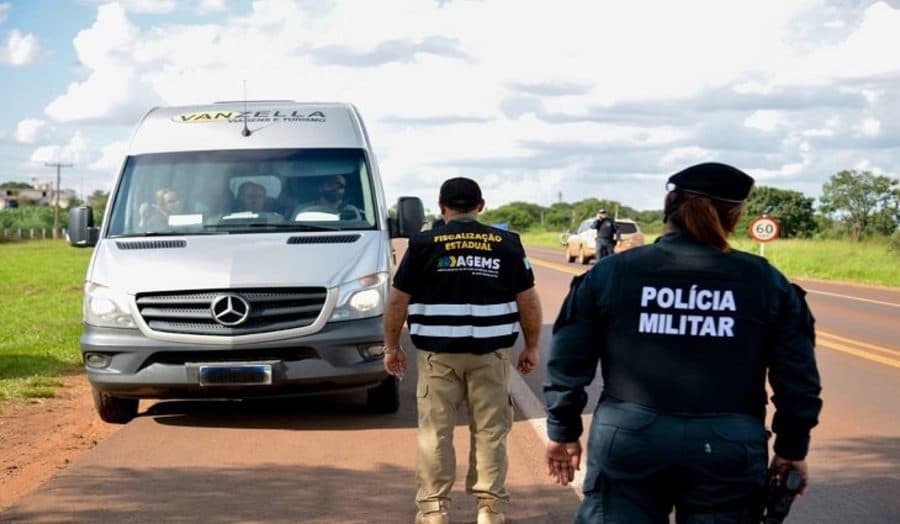 AGEMS intensifica fiscalização para combater o transporte clandestino