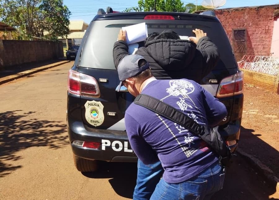 Em Sidrolândia, Polícia Civil realiza prisão de condenado por tráfico de drogas