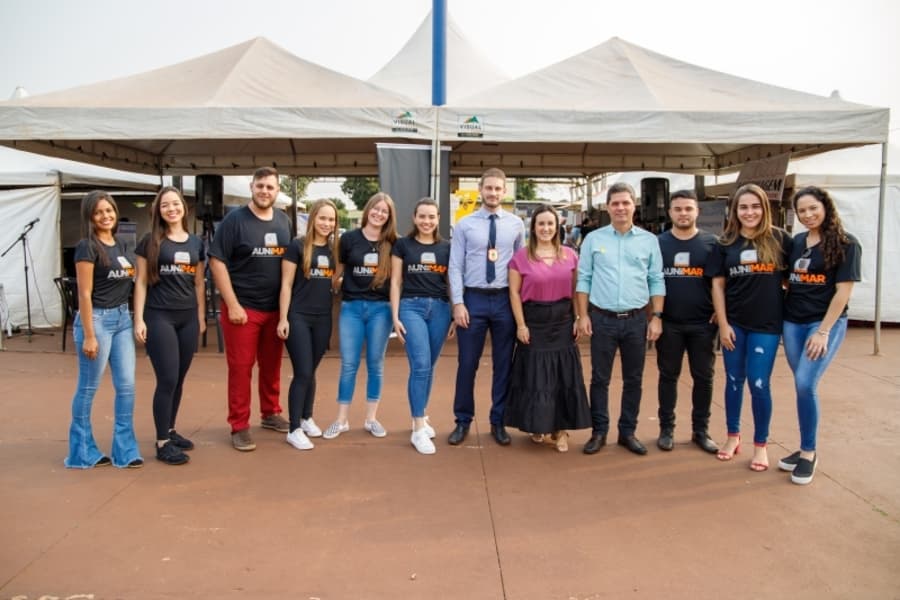 Com apoio da Prefeitura, Aunimar realiza 1º Feira das Profissões em Centro Esportivo