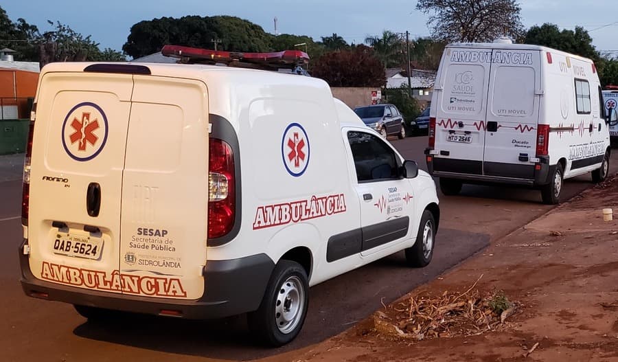 Mulher é encaminhada a Santa Casa após sofrer tentativa de feminicídio em Sidrolândia