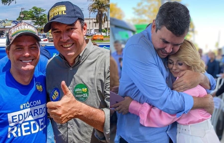 Prefeitos comemoram: Riedel também foi mais votado em Maracaju e Sidrolândia