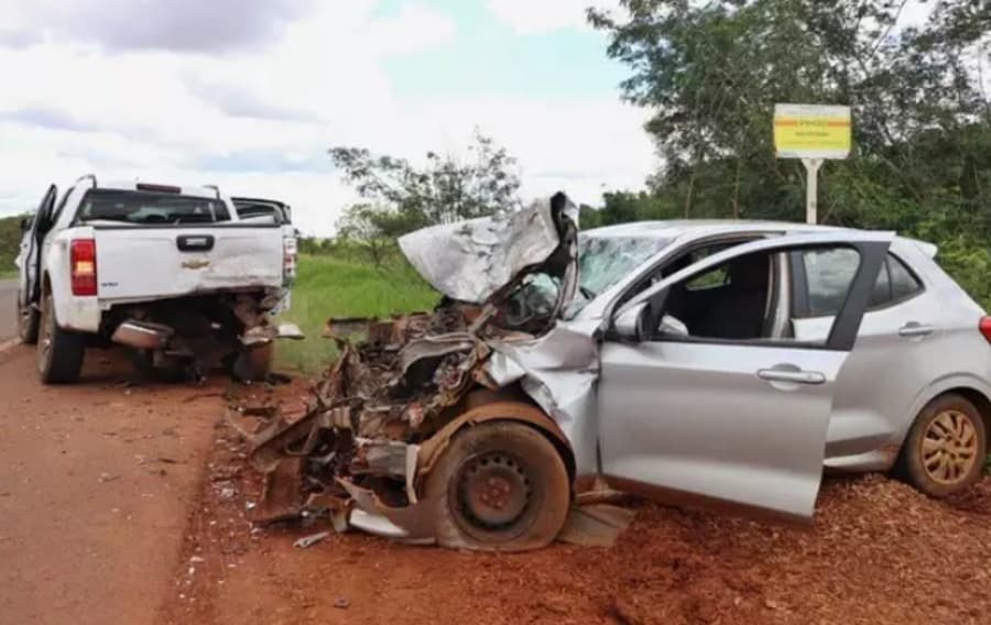 Motorista embriagado é preso pela PRF após bater em veículos parados na BR-060
