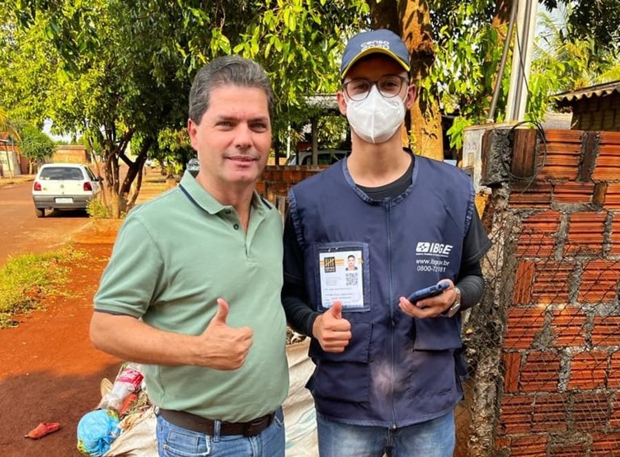 Prefeito pede apoio à comunidade para atender a recenseadores do Censo 2022