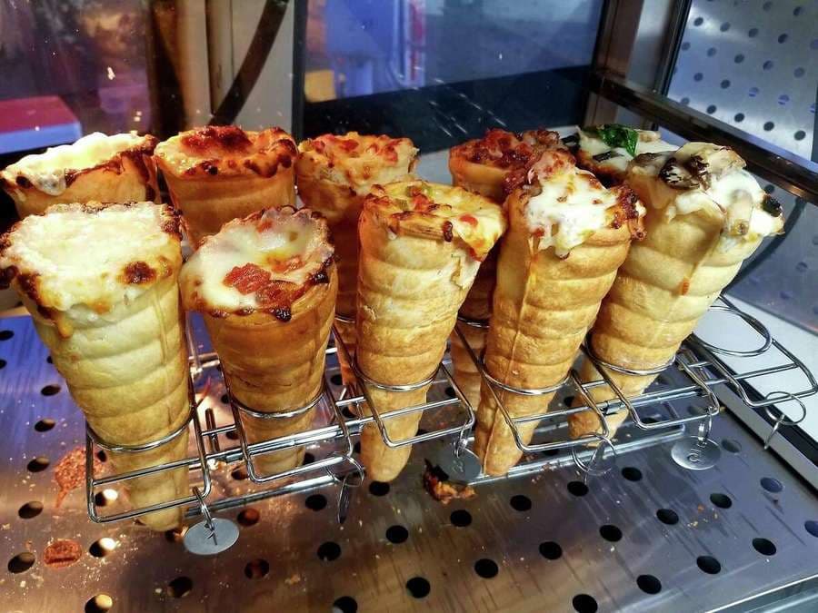 Agora Sidrolândia tem pizza cone com diversos sabores e preço acessível