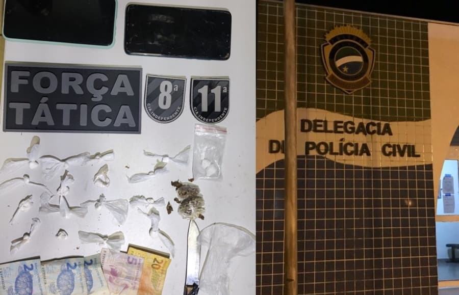 Força Tática fecha “boca de fumo” no Bairro Cascatinha ll e prende homem em flagrante