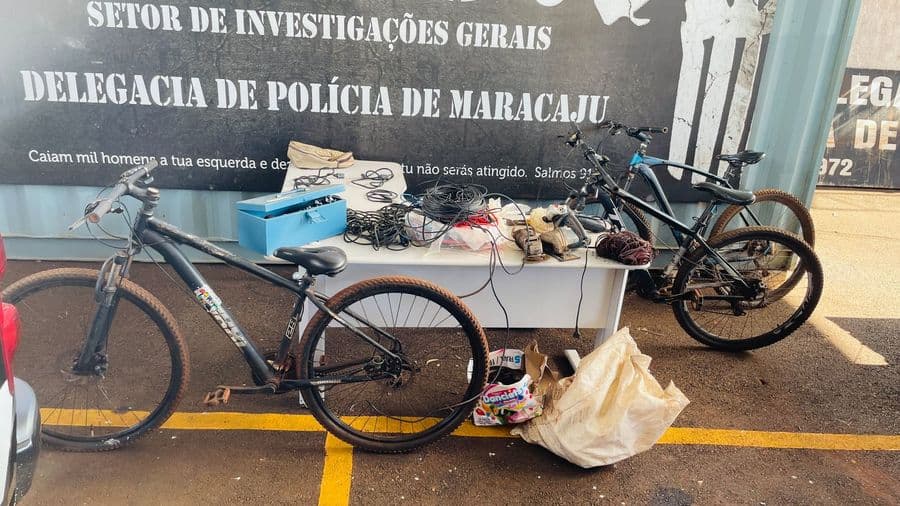 Polícia Civil de Maracaju prende receptadores e recupera diversos itens furtados