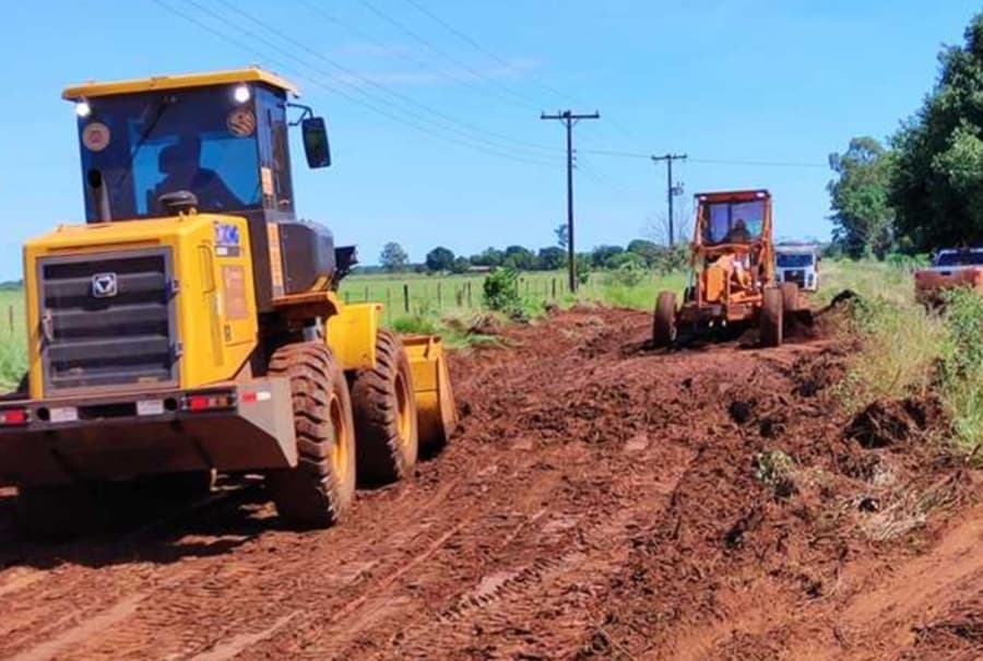 Seinfra mobiliza equipes para acelerar recuperação de estradas vicinais de Sidrolândia