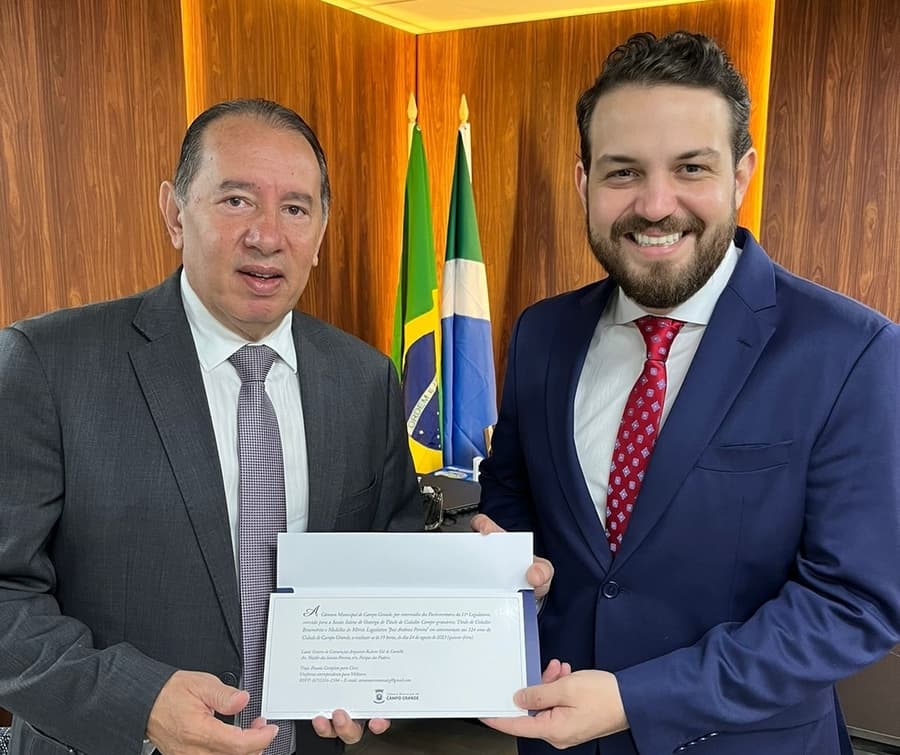 Presidente da Assembleia Legislativa será homenageado com título de cidadão campo-grandense