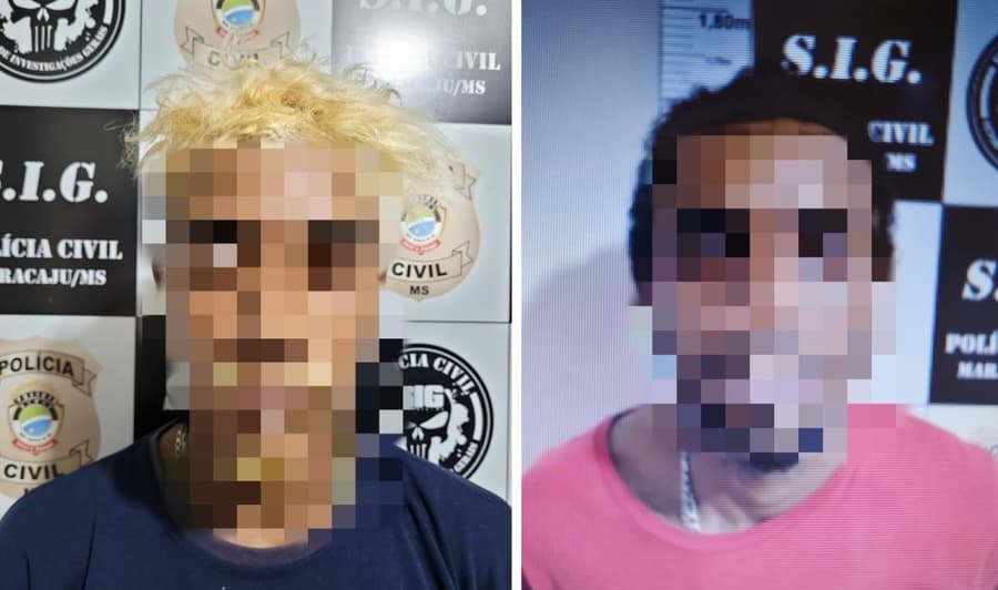 Em menos de 5h após furto de residência, Polícia Civil de Maracaju captura dois ladrões