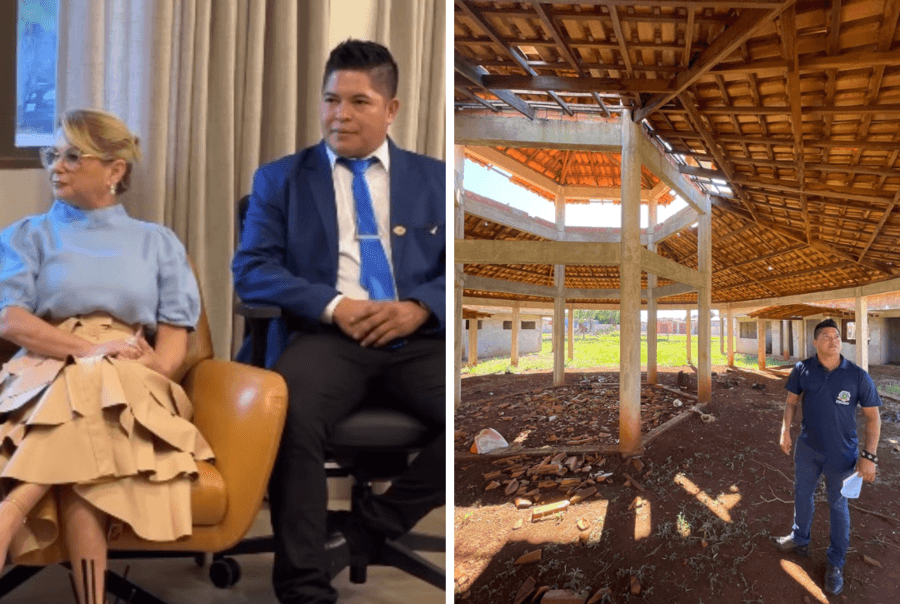 Prefeita atende pedido de Gringo e anuncia conclusão de escola no Jardim Paraíso