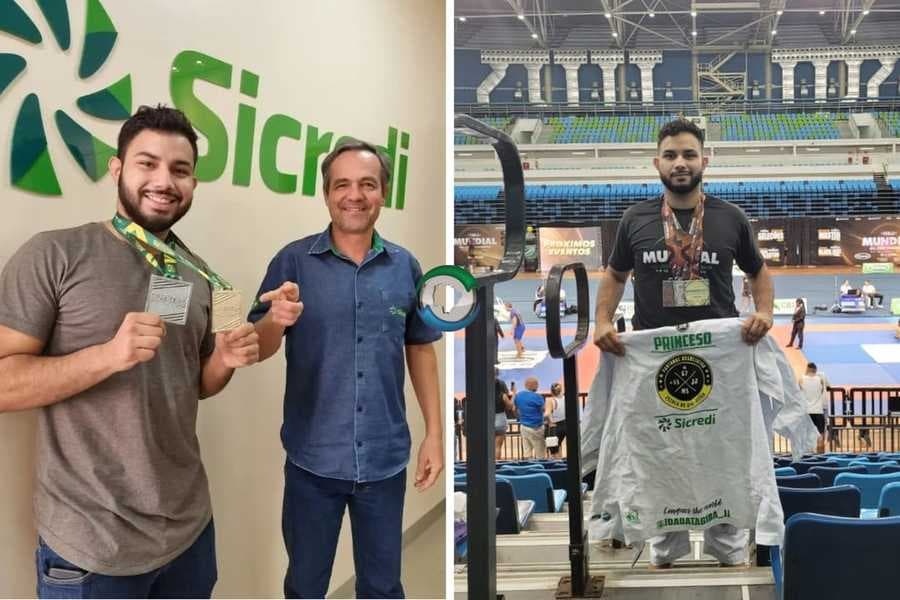 Com apoio da Sicredi Pantanal, João Marcelo se torna campeão mundial de Jiu-Jitsu