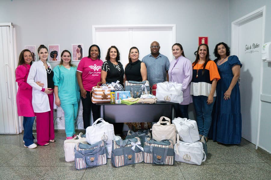Fundo de Apoio a Comunidade realiza entrega de kits para recém-nascidos em Maracaju