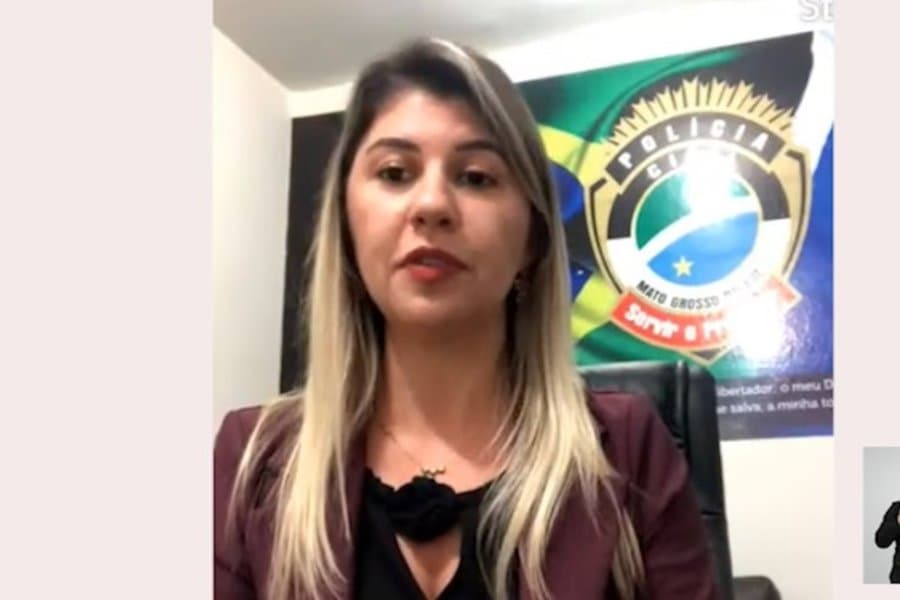 Delegada de Maracaju, Gláucia Valério foi destaque no “Segurança em Pauta” da TV Assembleia