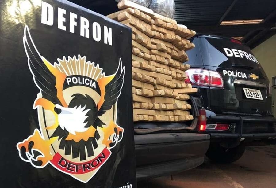 Defron intercepta e apreende carregamento de droga que seria entregue em Maracaju