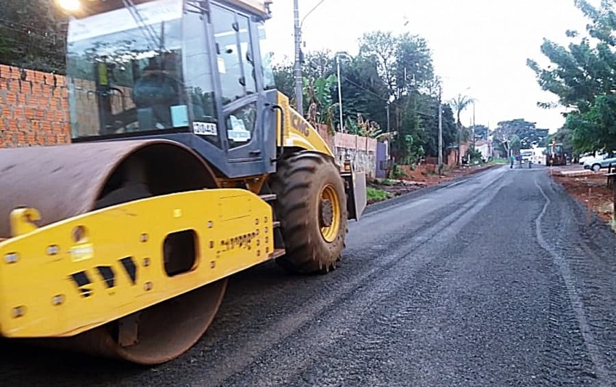 Asfalto no Ema Rigo, Biquinha e Inacinha Rocha será entregue ainda este mês, diz prefeitura