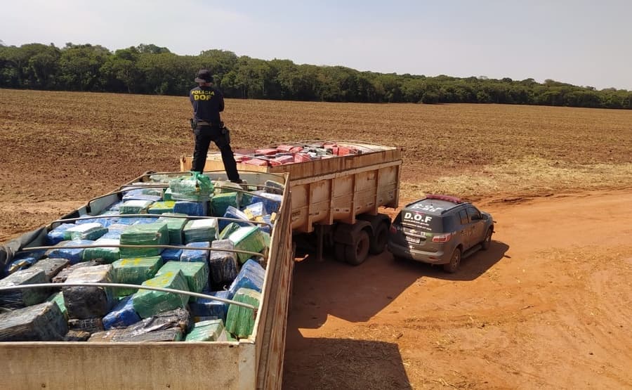 Em Maracaju, DOF realiza maior apreensão de maconha do país