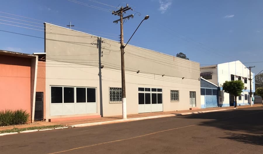 Construído há 50 anos, salão paroquial será reformado com repasse no valor de R$ 54 mil da Prefeitura de Sidrolândia