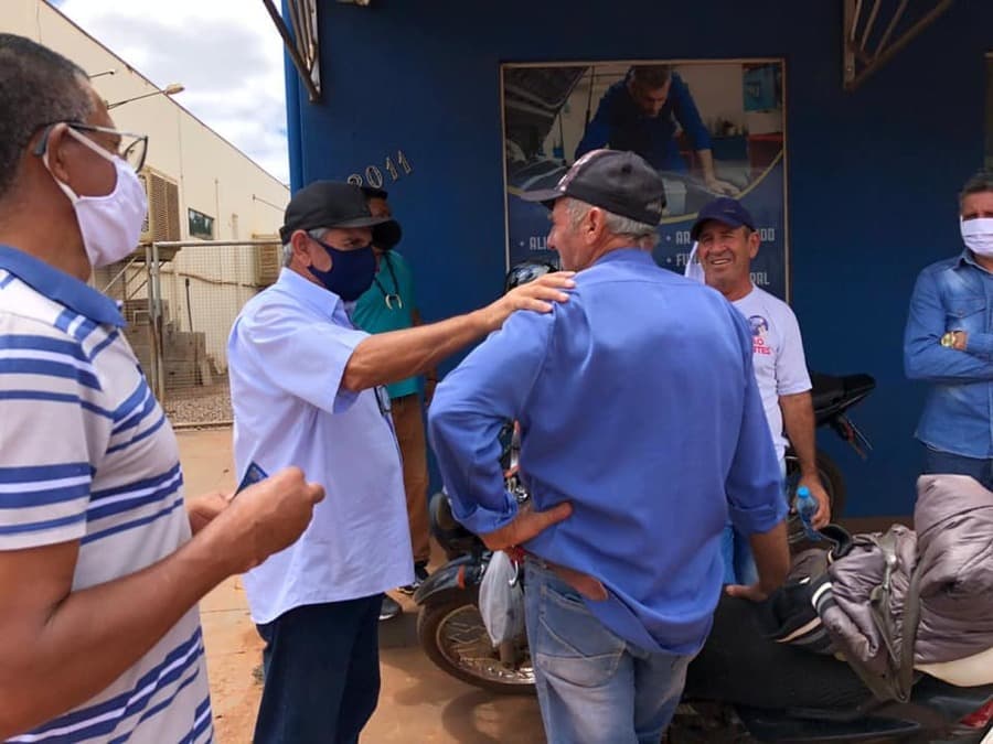 Olho no olho: Daltro Fiúza percorre comércio e diz estar ainda mais confiante na vitória