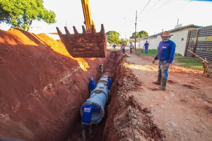 Definida empresa que fará drenagem em quatro Ruas de Maracaju ao custo de R$ 1,3 milhão
