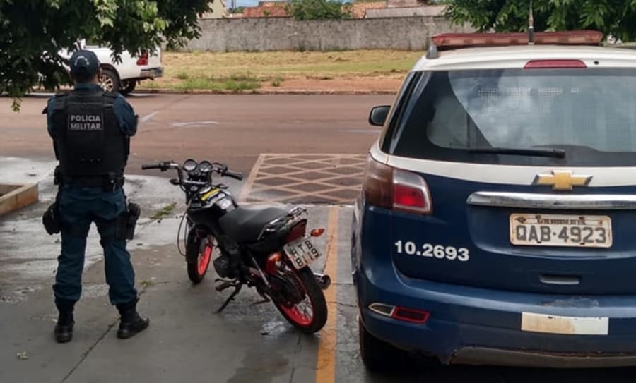 Um dia após moto ser liberada, PM apreende novamente por direção perigosa