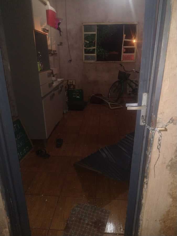 Homem é preso depois de quebrar casa do cunhado no Quebra Coco