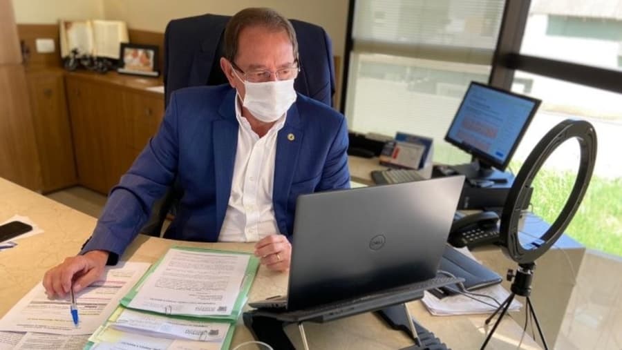 Gerson Claro reivindica centro esportivo e quadra coberta em assentamentos de Sidrolândia