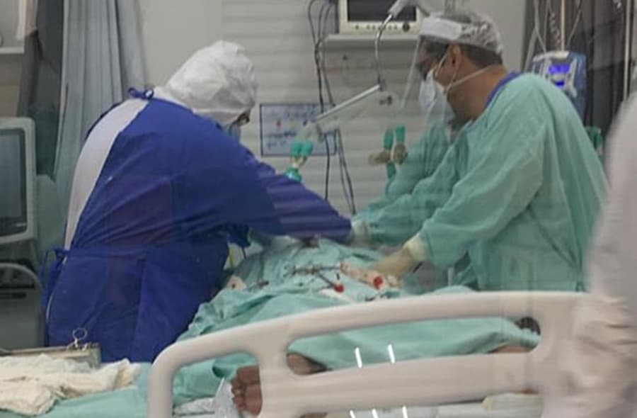 Ala do Covid no Hospital de Sidrolândia está lotada sem nenhum leito de UTI disponível
