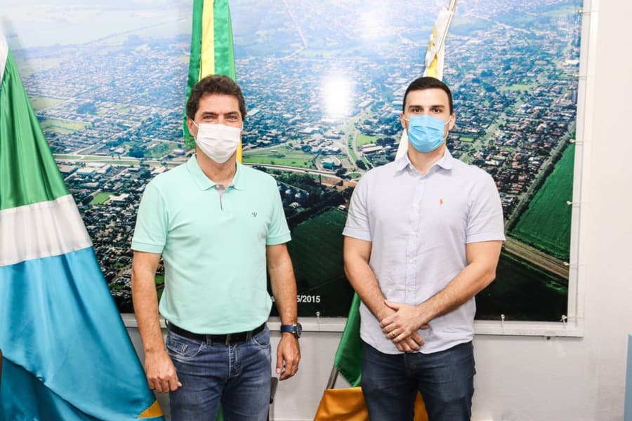 Prefeito recepciona novo Delegado de Polícia Civil e garante apoio a Segurança Pública