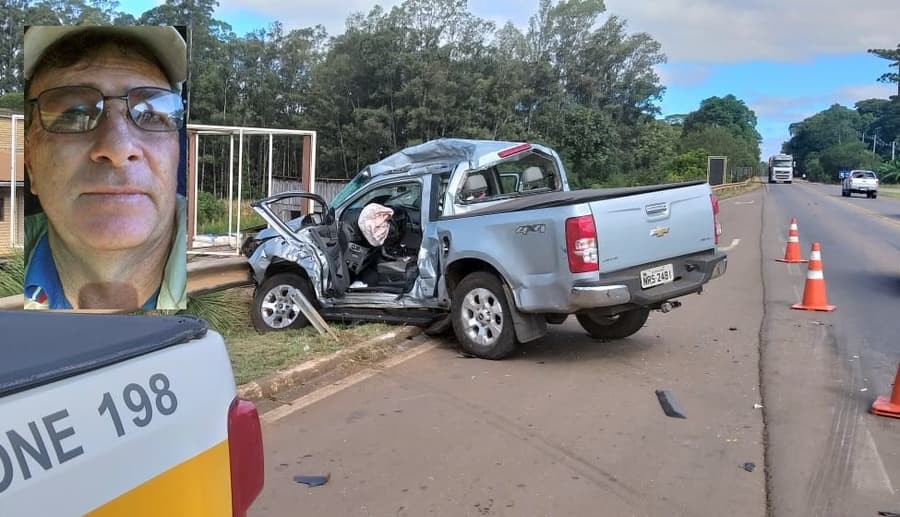Euclides Dal Moro não resiste a ferimentos e morre após acidente no RS