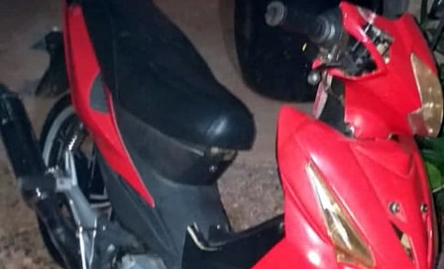 Motocicleta Shineray é furtada de varanda de residência no Bairro São Bento