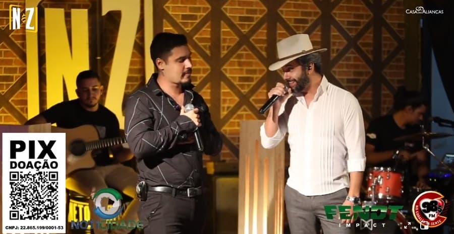 Live Solidária do Texas com show de artistas foi sucesso de arrecadação