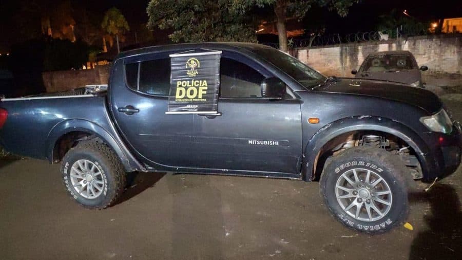 Em Maracaju, DOF recupera caminhonete roubada carregada com maconha