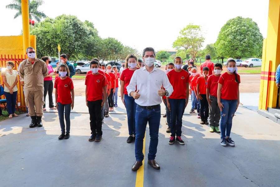 Prefeitura de Maracaju renova parceria com Projeto “Bombeiros do Amanhã”