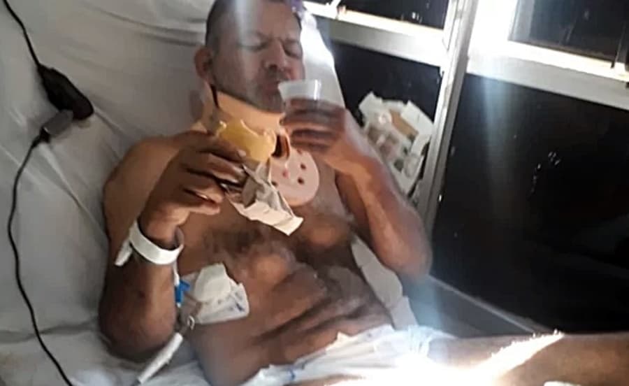 Motorista que caiu em viaduto em Maracaju precisa de ajuda e cria vakinha online
