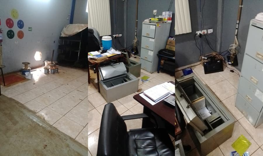 Polícia ainda não localizou ladrões que invadiram comércio em Sidrolândia